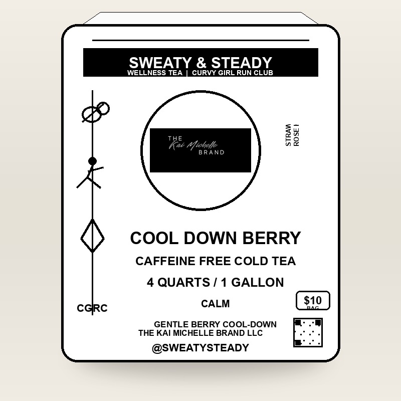Cool Down Berry wellness tea