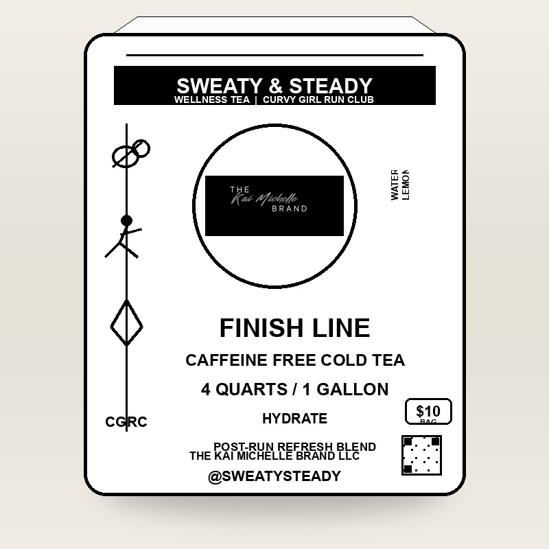 Finish Line wellness tea