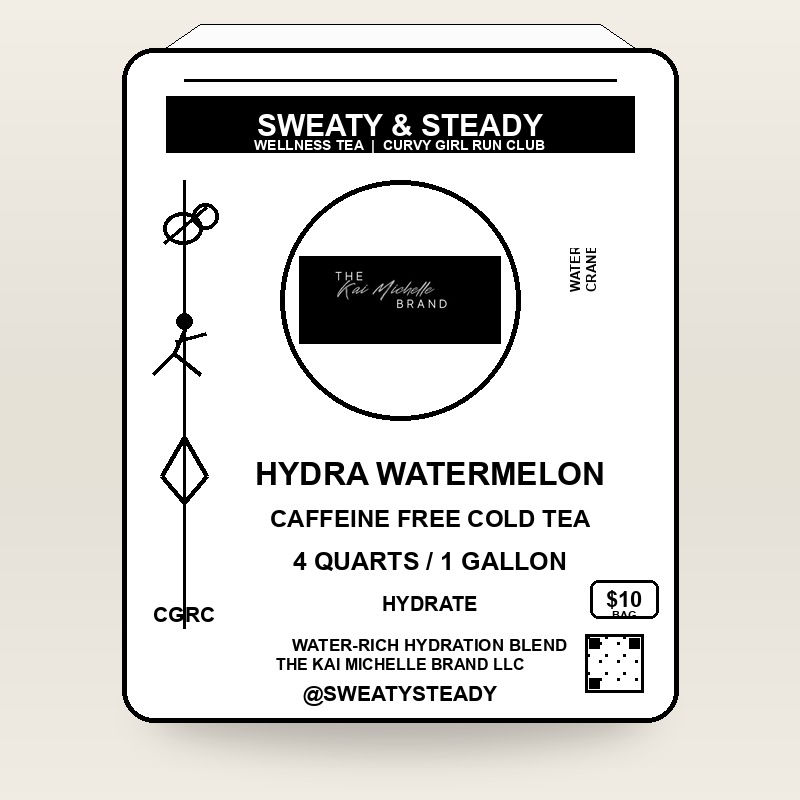 Hydra Watermelon wellness tea pouch
